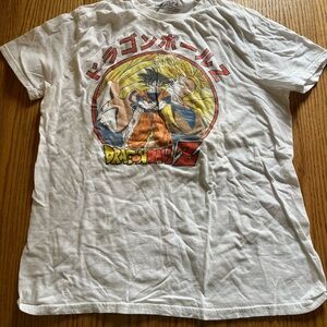 Vintage DragonBall Z Shirt White Medium Super Saiyan Goku Anime Akira Toriyama